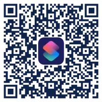 QR code to download Text Blaster Pro Shortcut